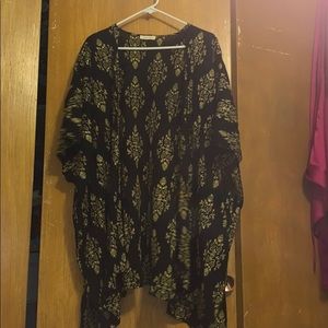 Black and Gold Cardigan